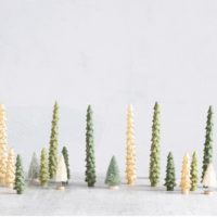 Unscented Tree Shaped Taper Candles - Image 3