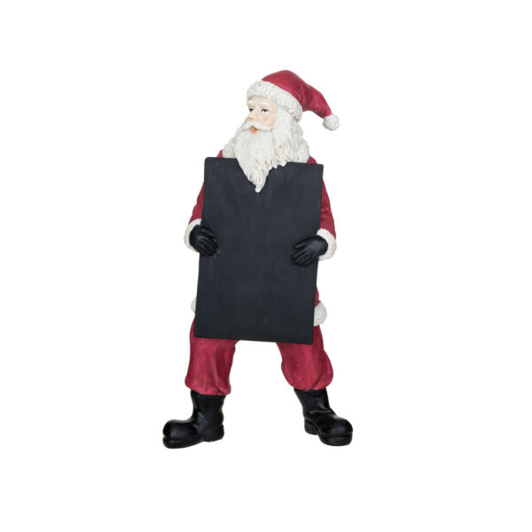 Resin Santa w/ Chalkboard