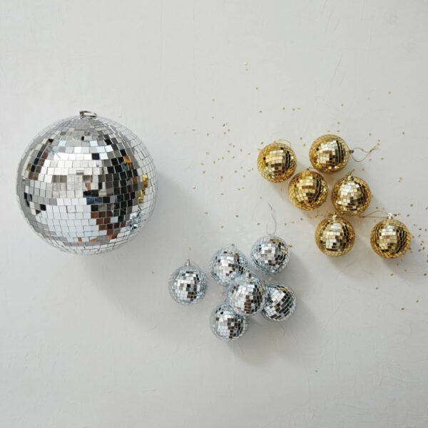 Hanging Glass & Foam Disco Ball - Image 2