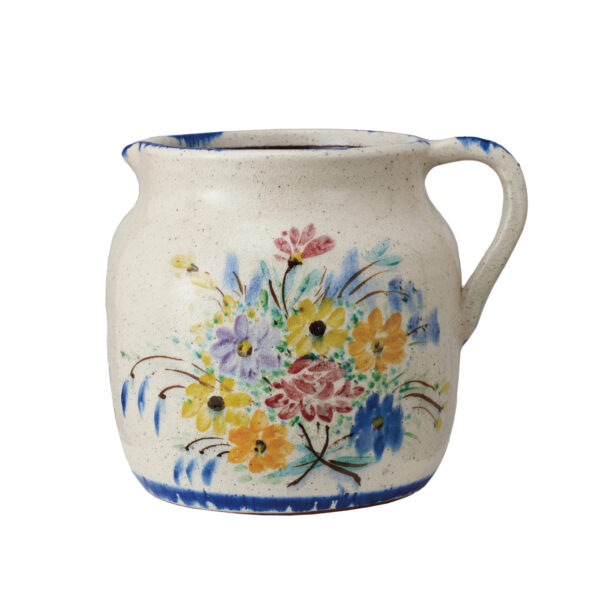 Decorative Terra-cotta Pitcher