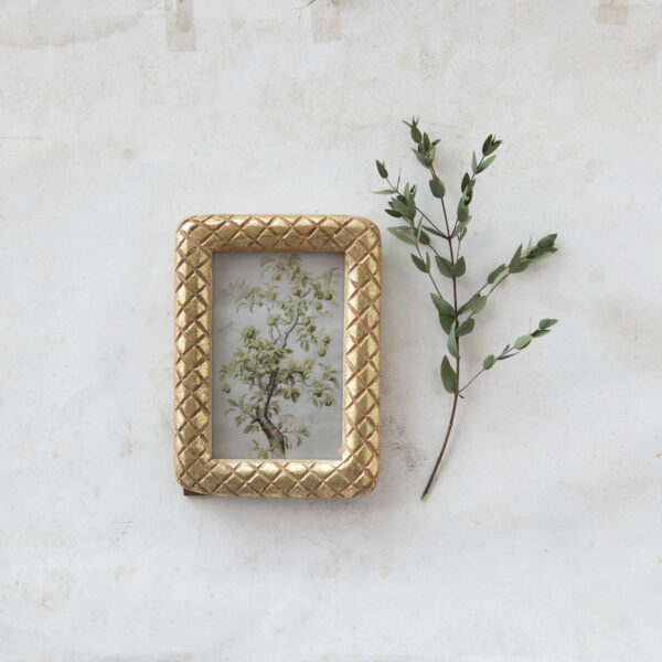 Carved Mango Wood Photo Frame - Image 2